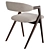 Stylish Anita Dining Chair Set 3D model small image 4