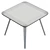 Modern Foila Dining Table: UV-Unwrapped 3D model small image 6