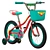 Schwinn Pink Girls Bike with Basket 3D model small image 1