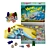 Tabletop Kids' Game Blue Elephant 3D model small image 4