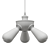 Elegant Lambert Pendant Light 3D model small image 3