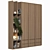 Premium Modern Wardrobe: High-Quality Customize 3D model small image 4