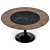 Apriori Dining Set in Nero Greco 3D model small image 4