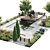 3D Town Square Scene Display 3D model small image 3