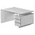 Sleek Renzo Desk Model 3D model small image 5