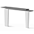 Contemporary Cement Console Table, Vray & Corona 3D model small image 4