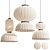 Renne Pendant Lights Set 2015 3D model small image 2