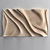 Sleek Wave Design Wall Art 3D model small image 4