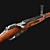 Historic Mosin Nagant Rifle 3D model small image 3