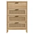 4-Drawer UV Unwrapped Dresser 3D model small image 2