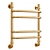 500x500mm Heated Towel Rail 3D model small image 2