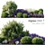 Mountain Peak 7-Panel Canvas Print 3D model small image 2