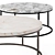 Elegant Arielle Coffee Table Collection 3D model small image 3