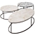 Elegant Arielle Coffee Table Collection 3D model small image 4