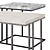 Argento Arielle C Table, Arhaus 3D model small image 4