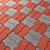 Geometric Paving Textured Material 3D model small image 8