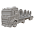 Volvo FH 16 Truck Model 3D model small image 6