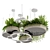 High-Quality Indoor Hanging Plant Set 3D model small image 1