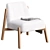 Gardi Soft Milk Chair (Corona) 3D model small image 1