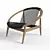 Outdoor Elegance: Frida Lounge Chair 3D model small image 4