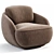 Alpine Armchair Modern Style 3D Model 3D model small image 6