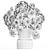 Spring Blooms Bouquet Set 3D model small image 7