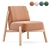 Elegant Gardi Terra Armchair 3D model small image 1