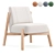 Elegant Gardi Terra Armchair 3D model small image 2