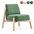 Elegant Gardi Terra Armchair 3D model small image 3