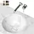 Luxury Washbasins Set with Faucets 3D model small image 4