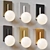 Modern LED Wall Sconce Light 3D model small image 3