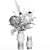 Spring Blooms Vase Arrangement 3D model small image 6