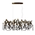  Chic Odeon Chainy Chandelier 3D model small image 1