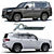 Toyota Land Cruiser 300 3D Model 3D model small image 2