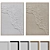 Textured Plaster Photo Frame Set 3D model small image 1