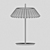 Ivina Grey Table Lamp 6W LED 3D model small image 2