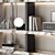 Modern Modular Bookcase Furniture 3D model small image 2