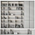 Modern Modular Bookcase Furniture 3D model small image 4