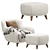 Luxury Happy Velvet Armchair from Divan.ru 3D model small image 6