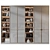 Modern Bookshelf GHS-2531 Unit 3D model small image 1