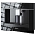 Maunfeld Built-In Oven & Coffee Maker 3D model small image 2