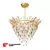 EMANUELLE 750 Elegant Chandelier 3D model small image 1