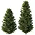  Evergreen 3D Pin Tree Model 3D model small image 2