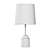 Organic Glow Table Lamp 3D model small image 6