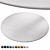 Renzo Round Rug, La Redoute 3D model small image 1