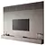 Modern Wall TV Entertainment Unit 3D model small image 23