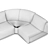  Bond Sofa 3D Model Download 3D model small image 5