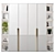  Versatile Modular Wardrobe 3D model small image 1