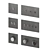 Corston Glass Switches and Sockets 3D model small image 7