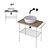  Elegant Fuji Ceramic Sink 3D model small image 2